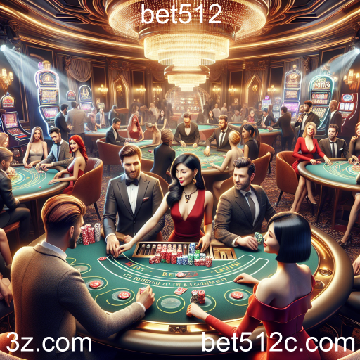 Experiência Imersiva em Dealer Ao Vivo no Bet512